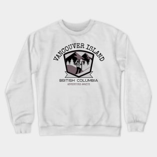 Vancouver Island,  British Columbia Crewneck Sweatshirt